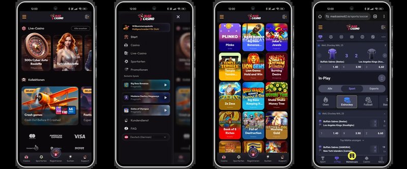 Profitez des tours gratuits et bonus exclusifs du Mad Casino France